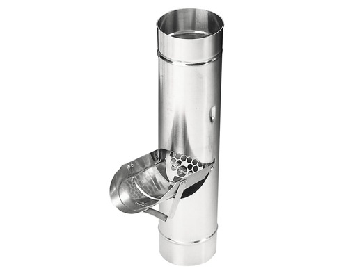 Zambelli waterafvoerklep met zeef, titaanzink, DN 80 mm