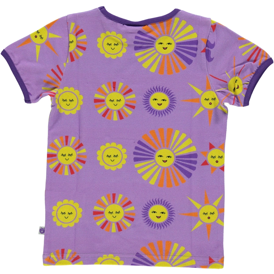 Smafolk T-Shirt Sun viola