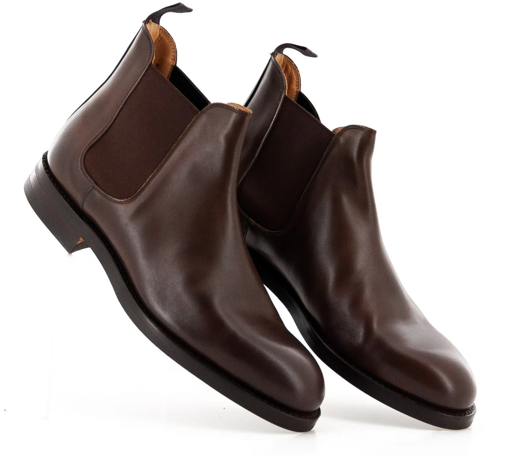 CROCKETT AND JONES - CHELSEA 5 WAX MARRONFONCE