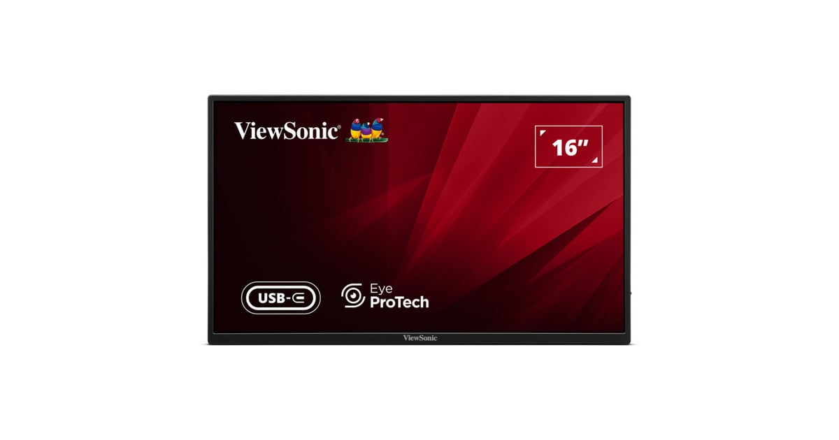 ViewSonicVA1650 Lichtgewicht draagbare monitor 16