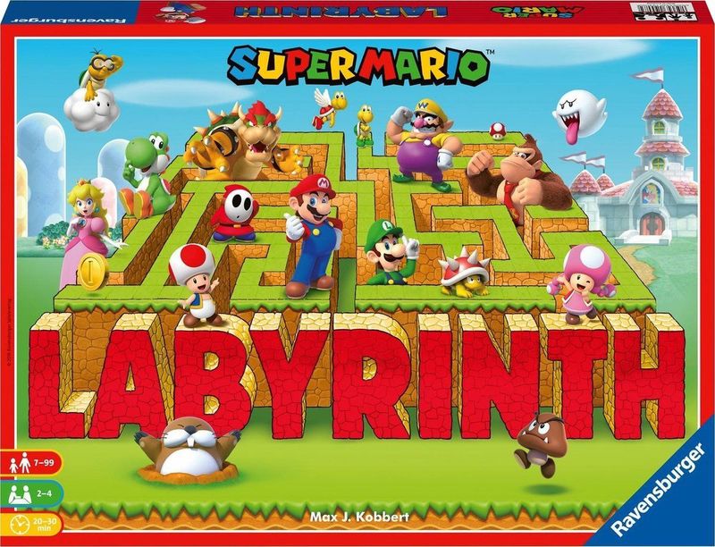 Ravensburger - Super Mario Labyrinth - Bordspel - 37 x 27 cm