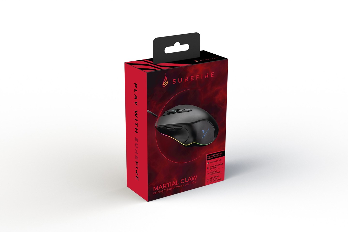 SUREFIRE - Martial Claw Gaming 7-Button Mouse with RGB