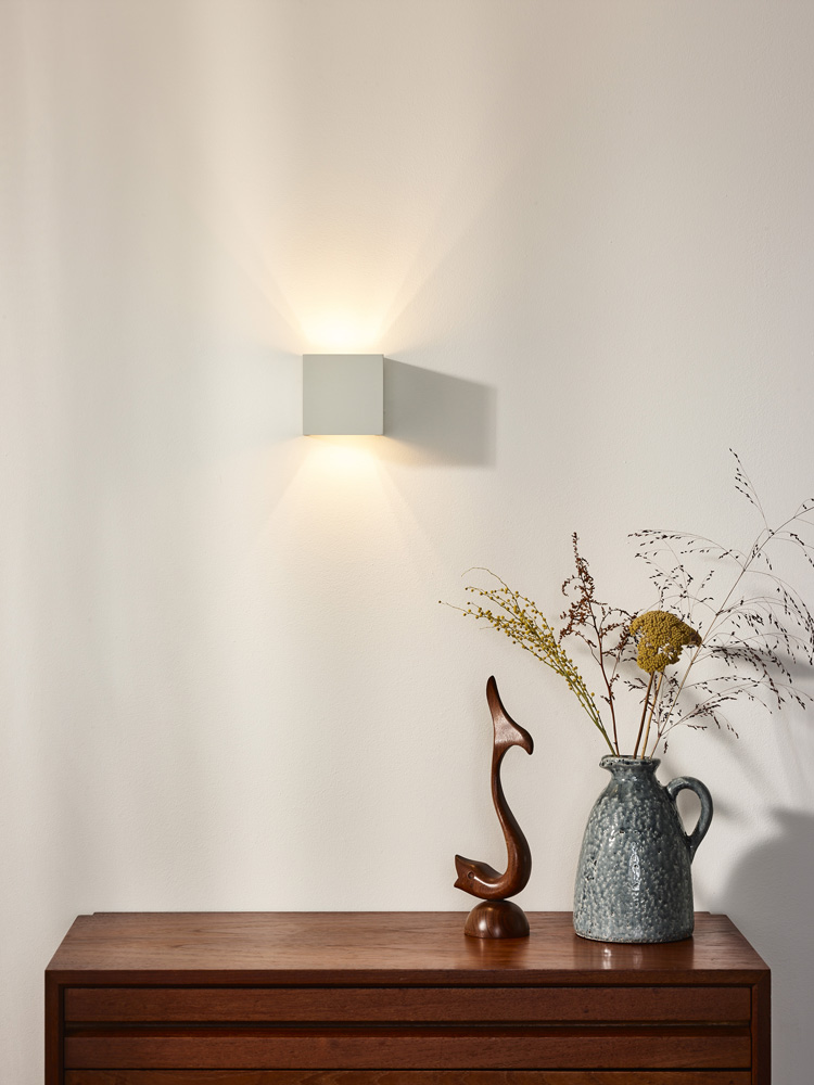 Lucide Xio wandlamp 10x10cm G9 wit