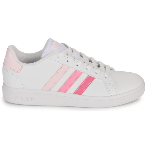 Adidas Sportswear - GRAND COURT 2.0 K - Blanc / Rose