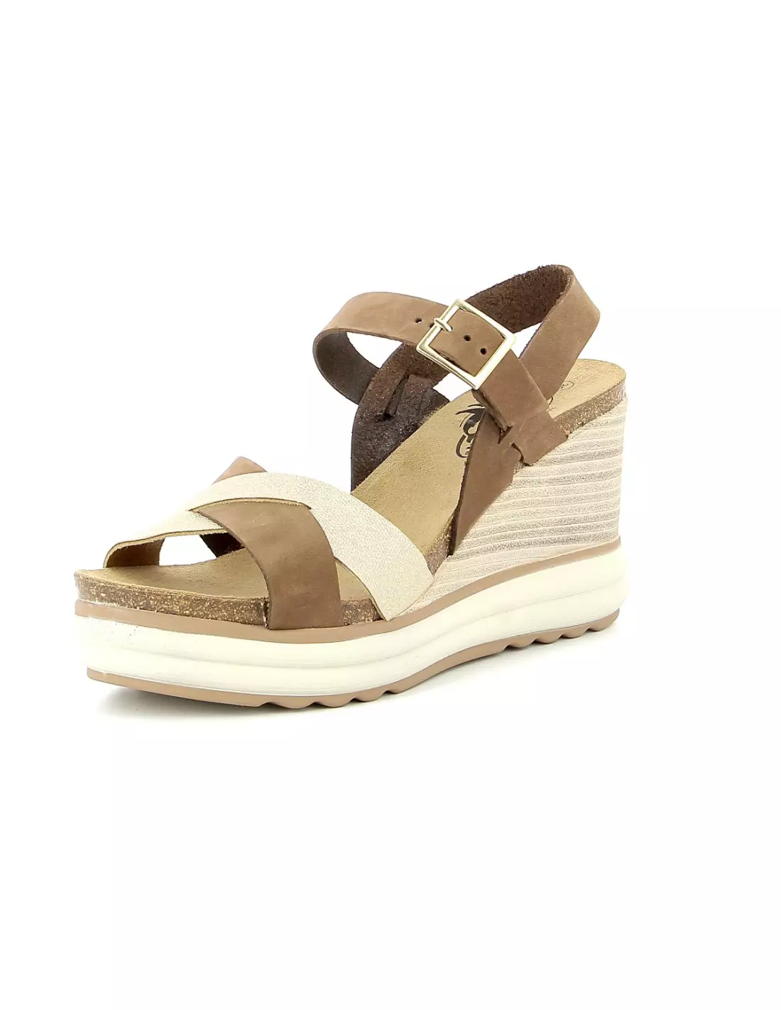 PLAKTON PLANTIO - Sandales & nu-pieds Castagnaoro