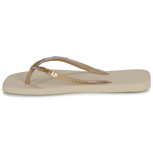 Havaianas - SLIM SQUARE MAGIC SEQUIN - Beige / Doré