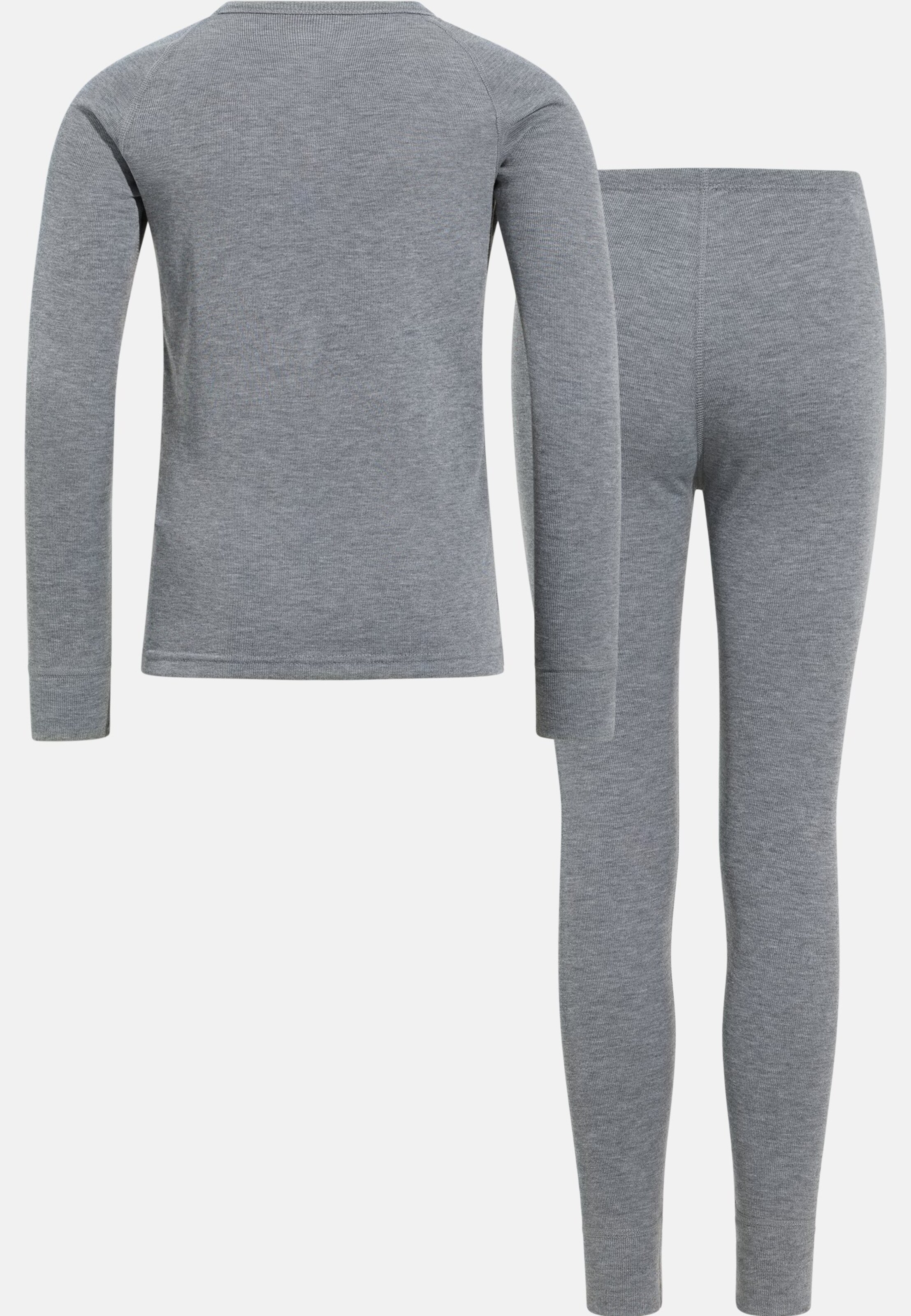 Active Warm Base layer Set in grey melange