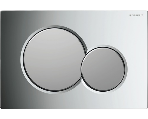 GEBERIT Sigma 01 bedieningsplaat, chroom gepolijste plaat / chroom matte knop 115.770.KA.5