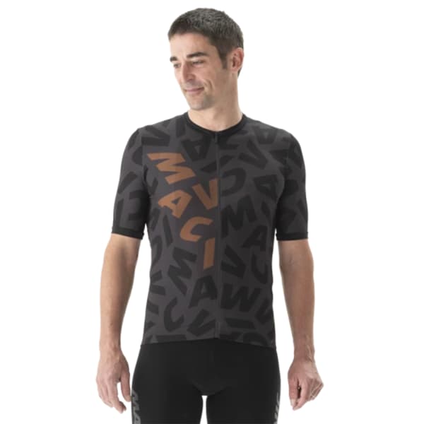 Maillot vélo MAVIC AKSIUM GRAPHIC JERSEY BRONZE CARBONE