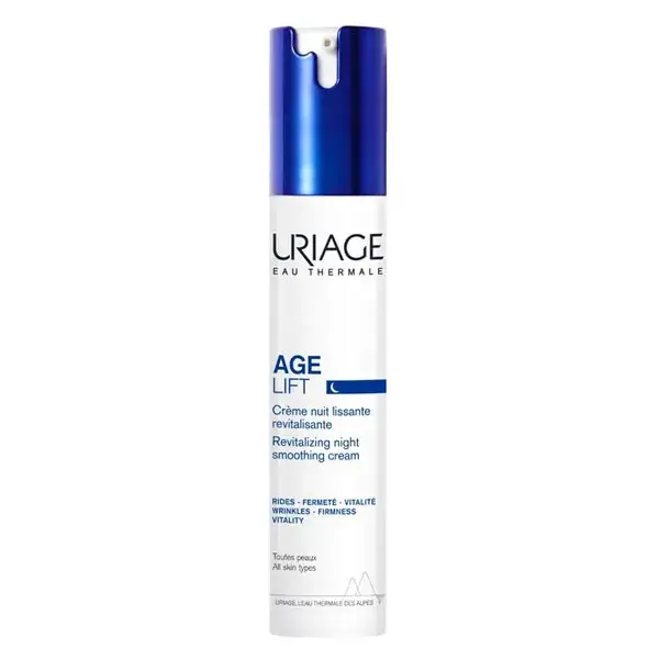 Creme Noturno Antirrugas Revitalizante Suavizante Uriage Age Lift 40ml