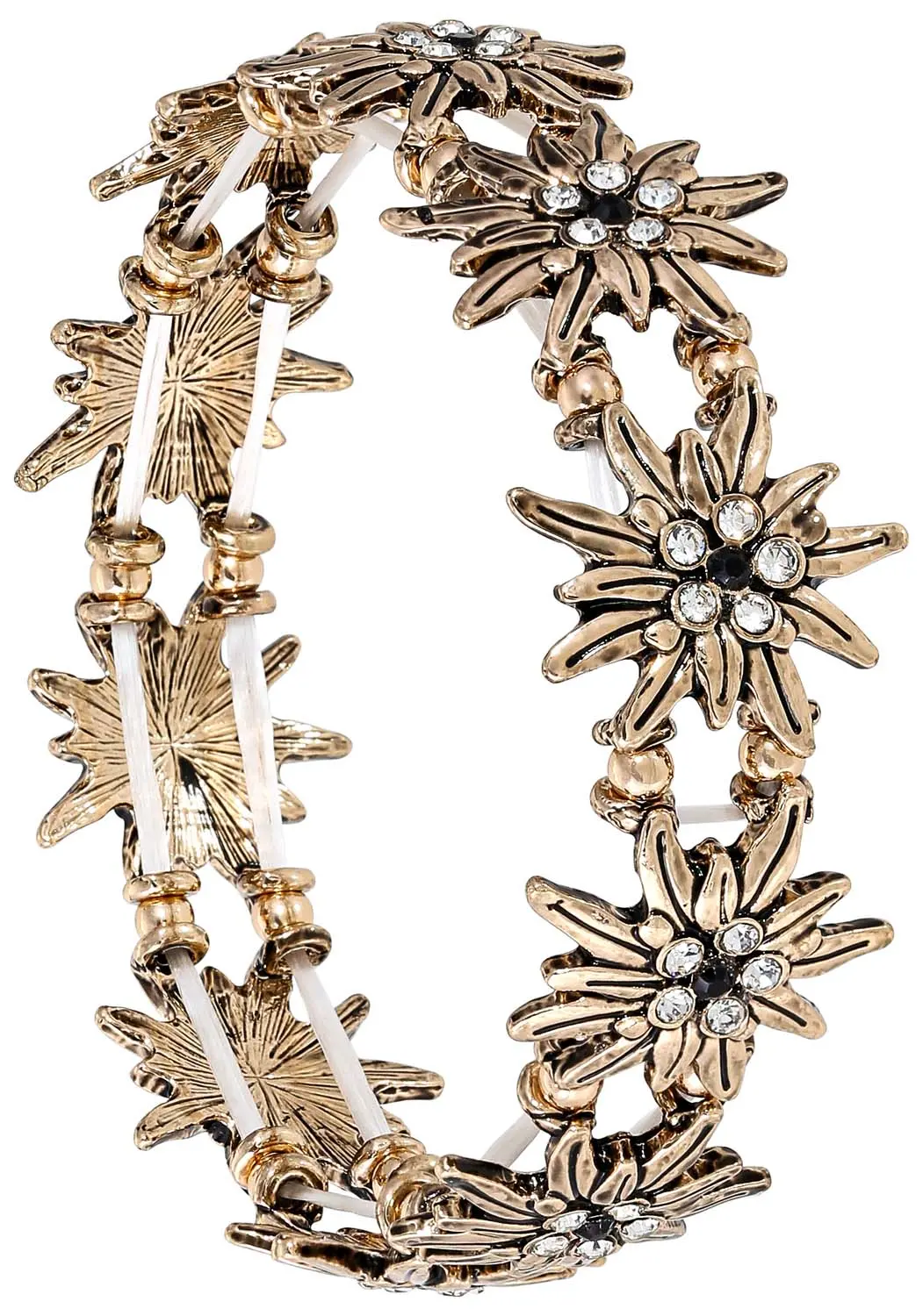 Armband - Golden Edelweiß