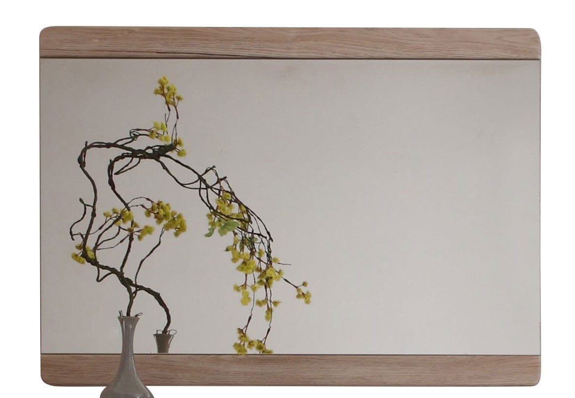 Wandspiegel Malea San Remo Eiche hell Nachbildung ca. 90 x 64 x 2 cm