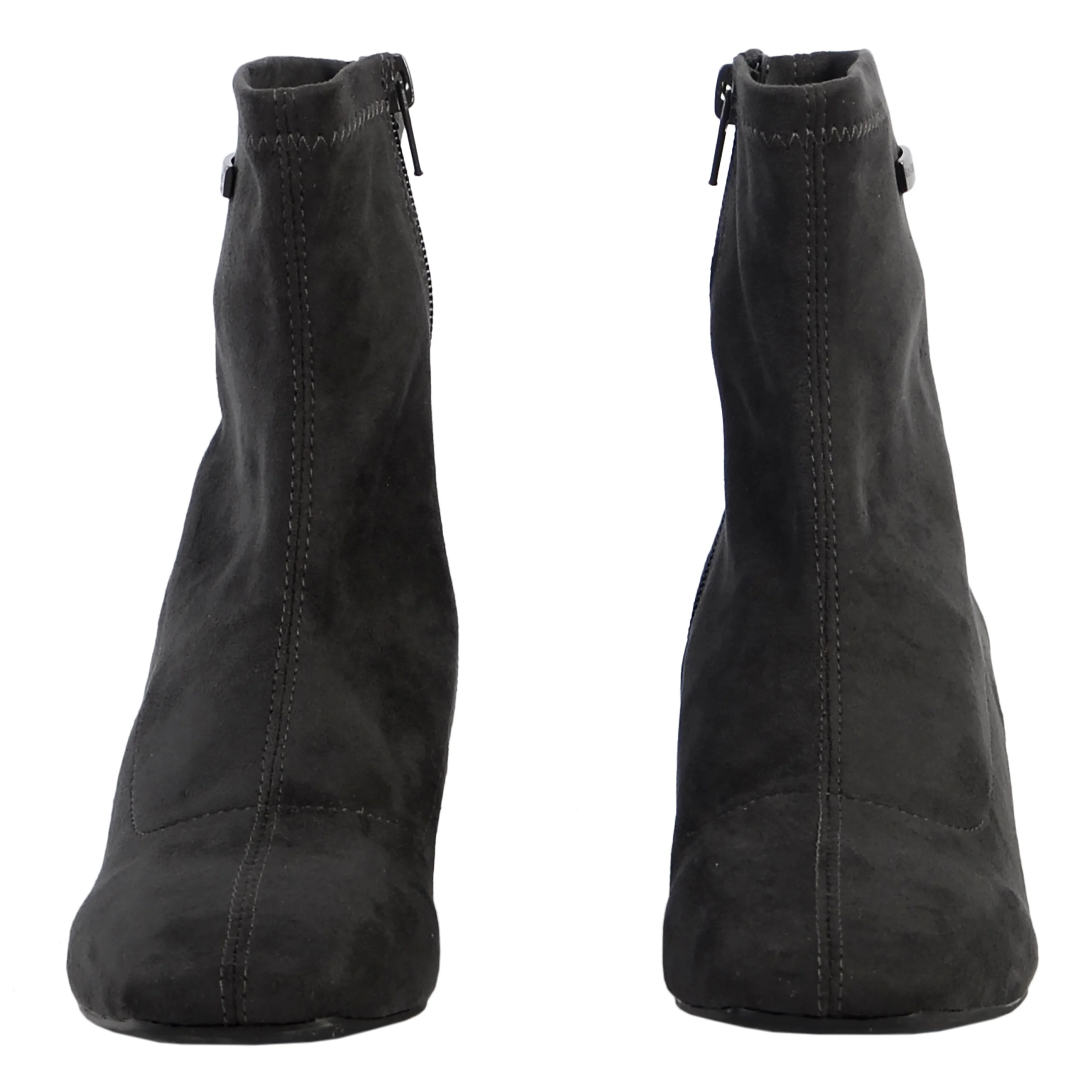 Bottines en cuir Daniela | Gris