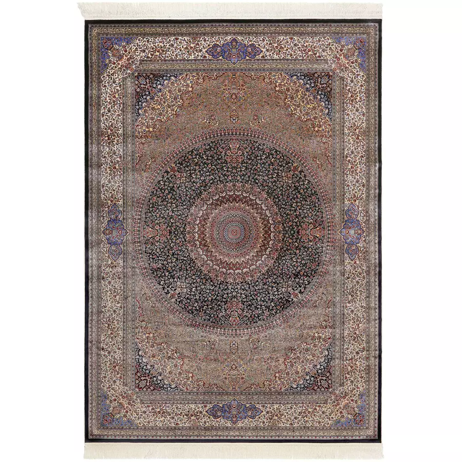 Wecon home Kurzflorteppich Täbriz blau