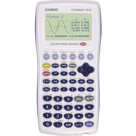 Casio Cfx-9850gc plus Grafikfähiger Taschenrechner