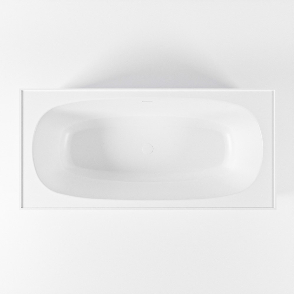 Mondiaz Freeze vrijstaand bad 180x85cm kleur cale/talc