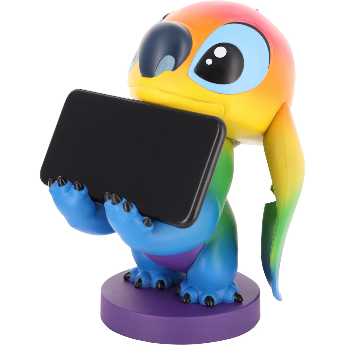 Cable Guys smarttelefon-/kontrollerholderfigur (Rainbow Stitch)