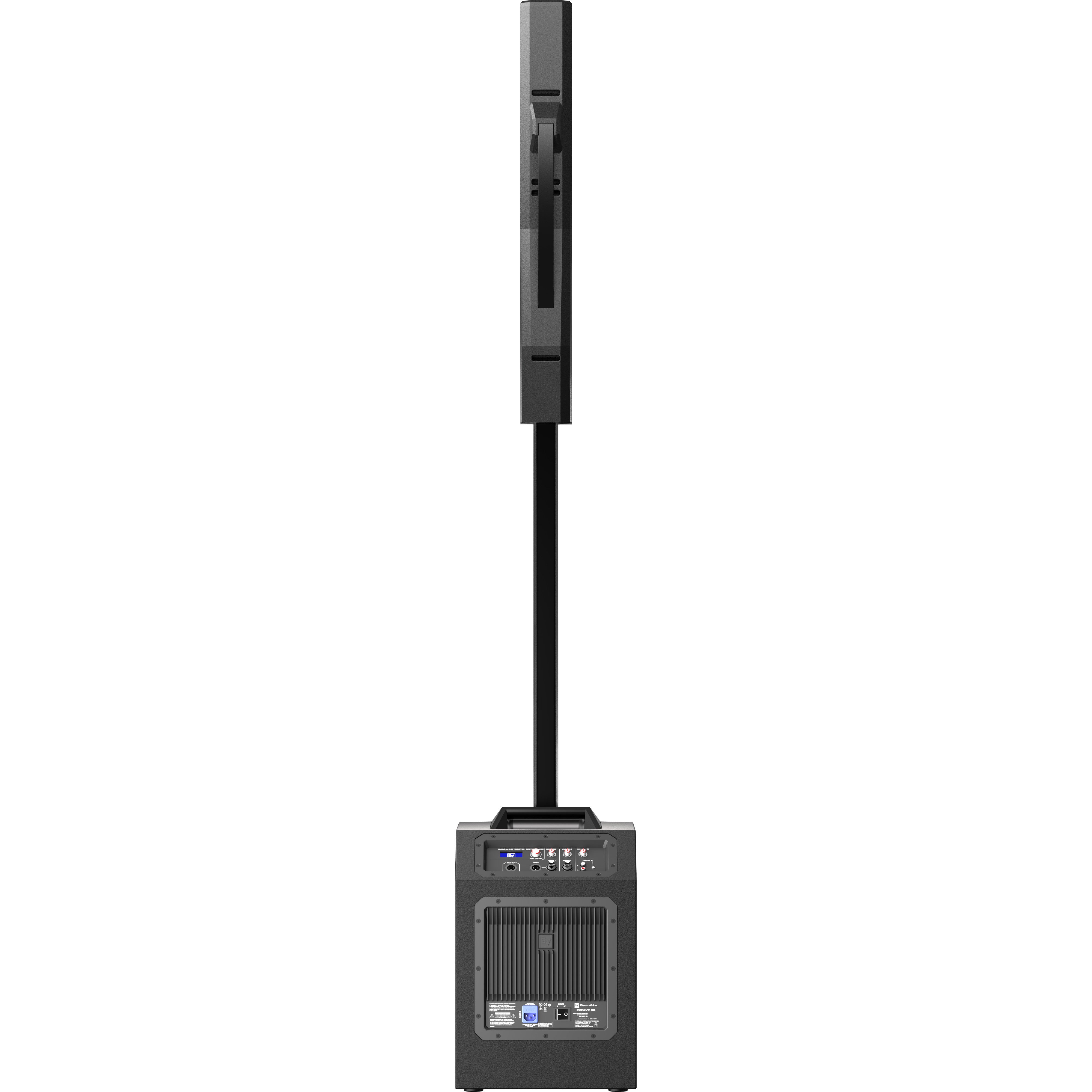 Electro-Voice Evolve 50 zwart + Evolve 50 Rolling Case