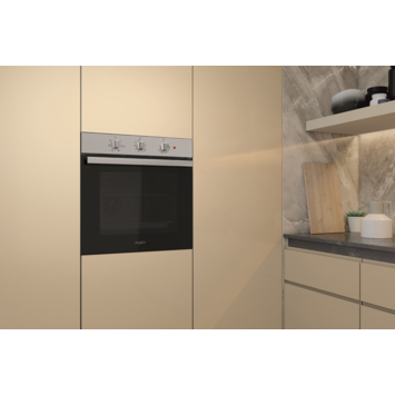 Whirlpool Oven multifunctioneel 60cm inox