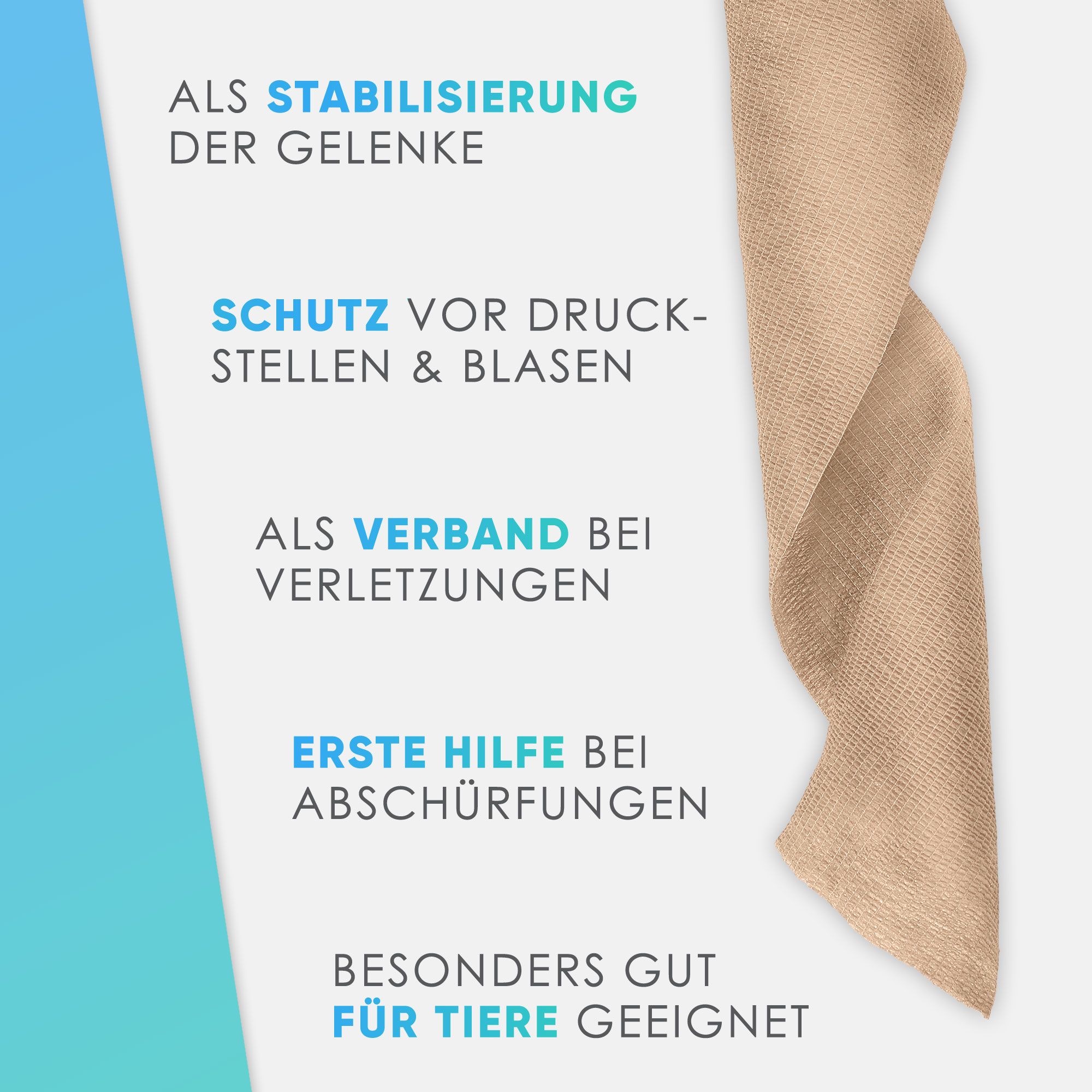 Health Press Selbstklebender Verband