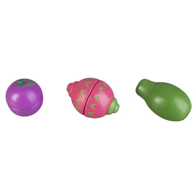 Besttoy - Holzkörbchen - Früchte Set 3
