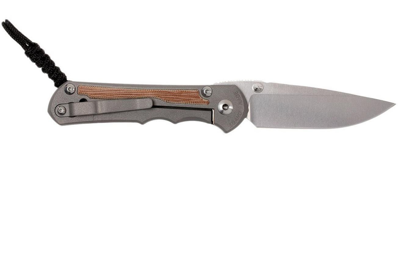 Chris Reeve Large Inkosi Natural Micarta LIN-1014 zakmes