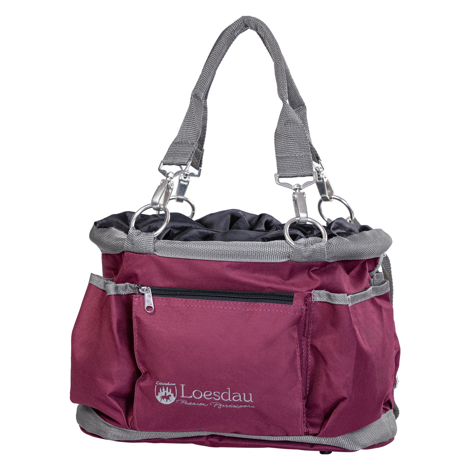 Loesdau Putztasche  - wine/anthracite