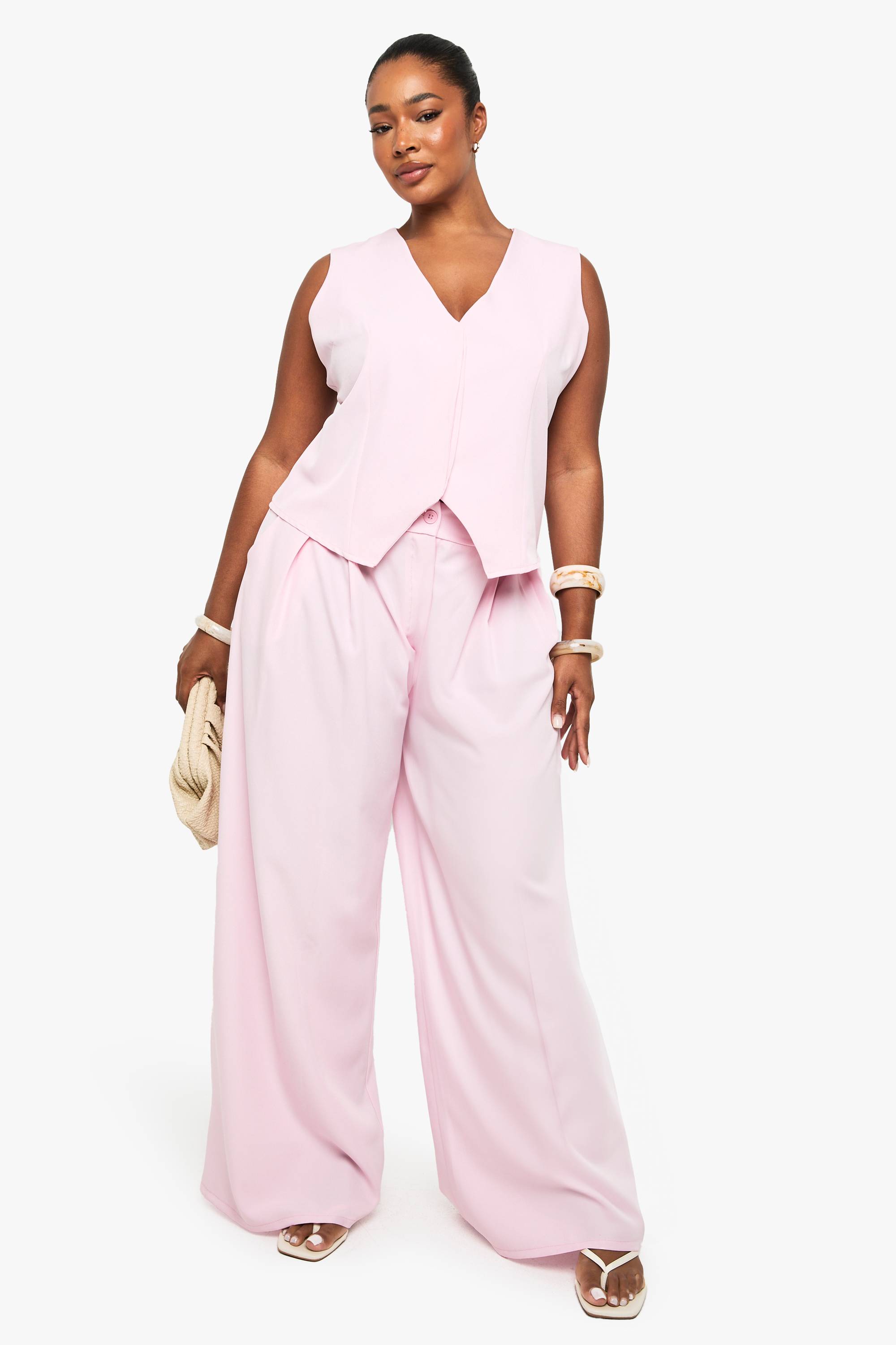 boohoo PLUS GILET À REVERSE CACHÉ