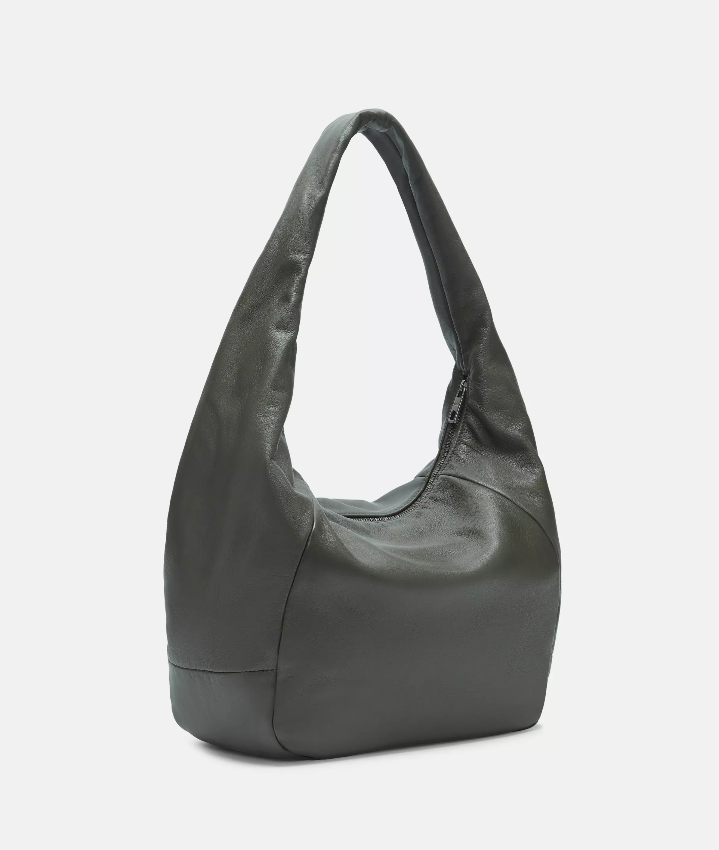 Farrah Hobo M Spacious sheepskin pouch bag