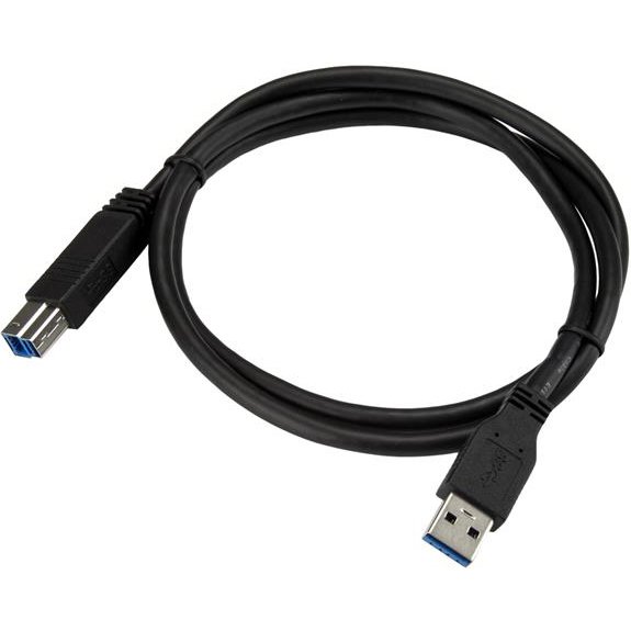 StarTech.com Câble Certifié USB 3.0 A vers B 1 m - M/M - Cordon USB3 SuperSpeed USB A USB B