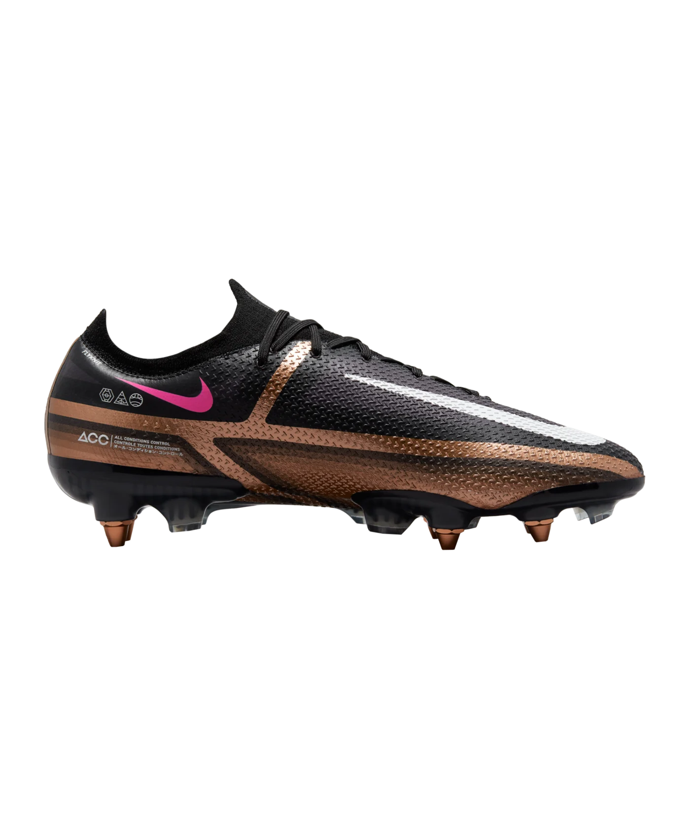 Nike Phantom GT2 Elite SG-Pro AC Generation Gold Schwarz F810