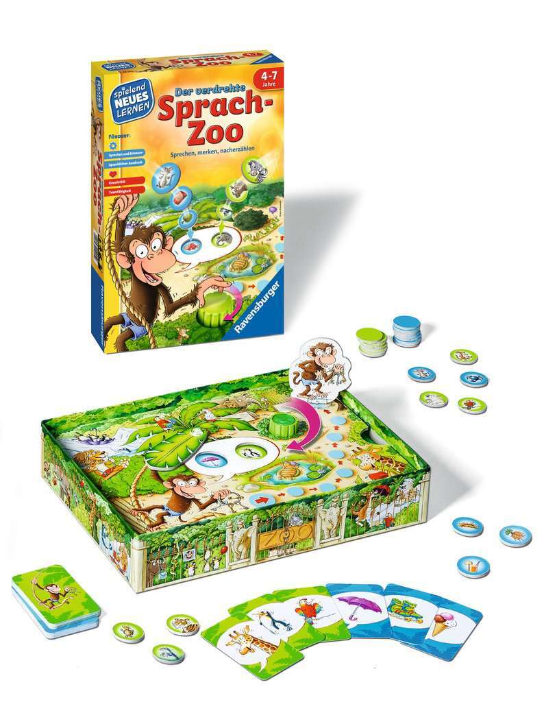Ravensburger Spiel Der verdrehte Sprach-Zoo