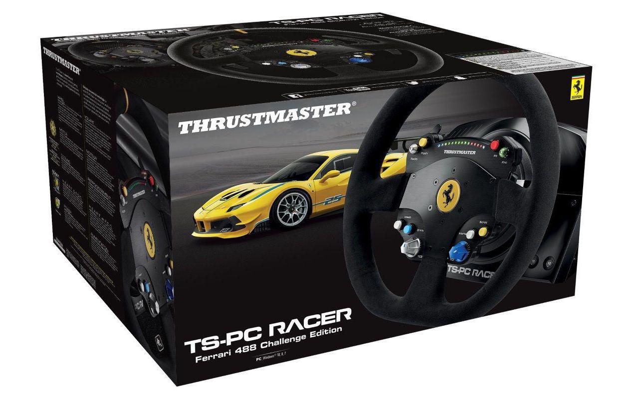 Lenkrad TS-PC Racer Ferrari 488 Wheel Challenge Edition<br>Seien Sie der Challenger