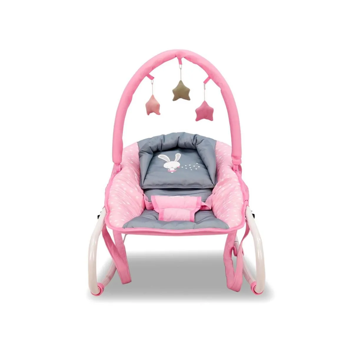 ASALVO Transat Fluffy Baby Rabbit Rose
