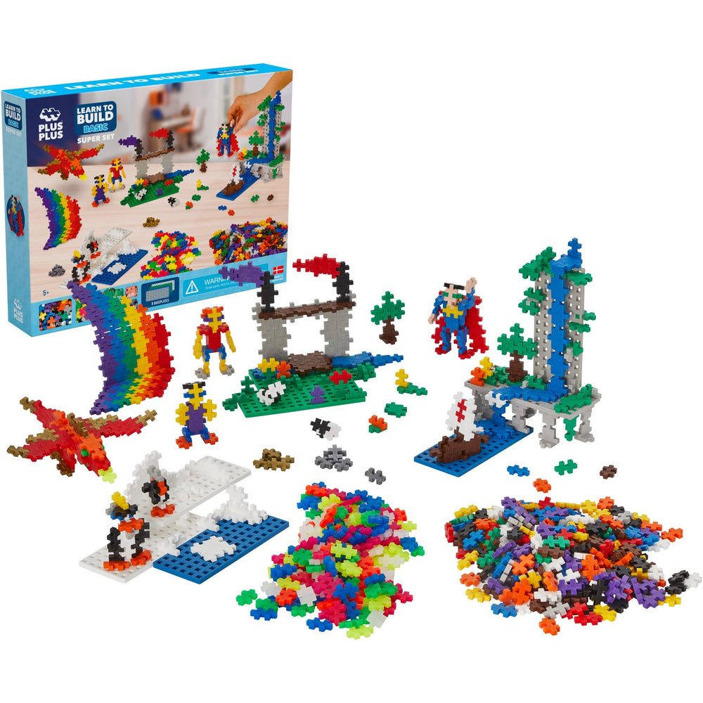 Køb Plus-Plus Basic Learn To Build Super Sæt