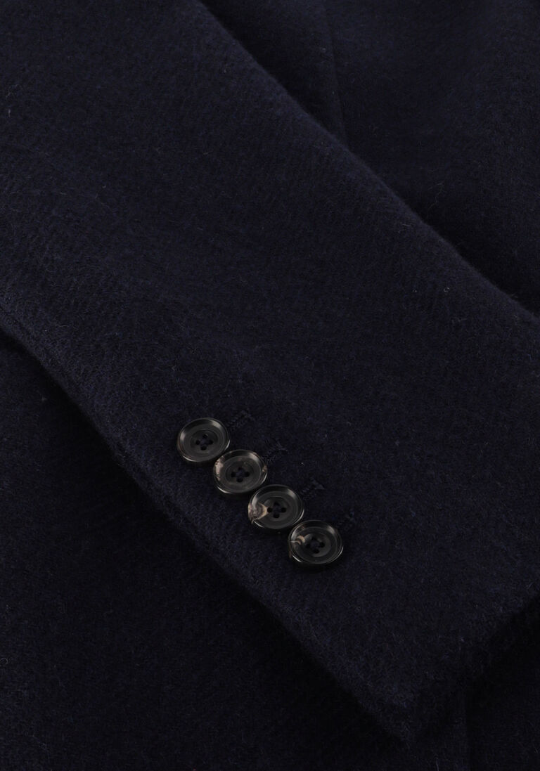 donkerblauwe circolo colberts diagonal jacket