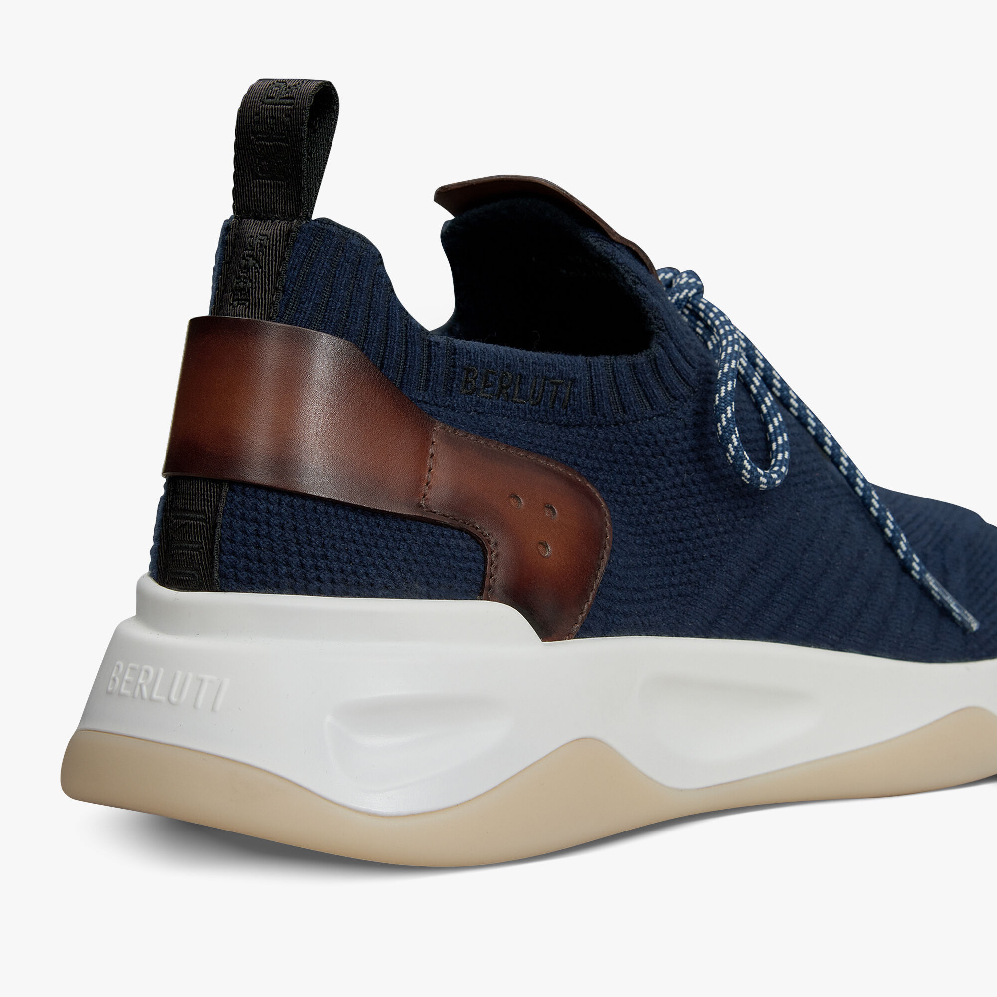 Sneaker Shadow En Cachemire Et Cuir