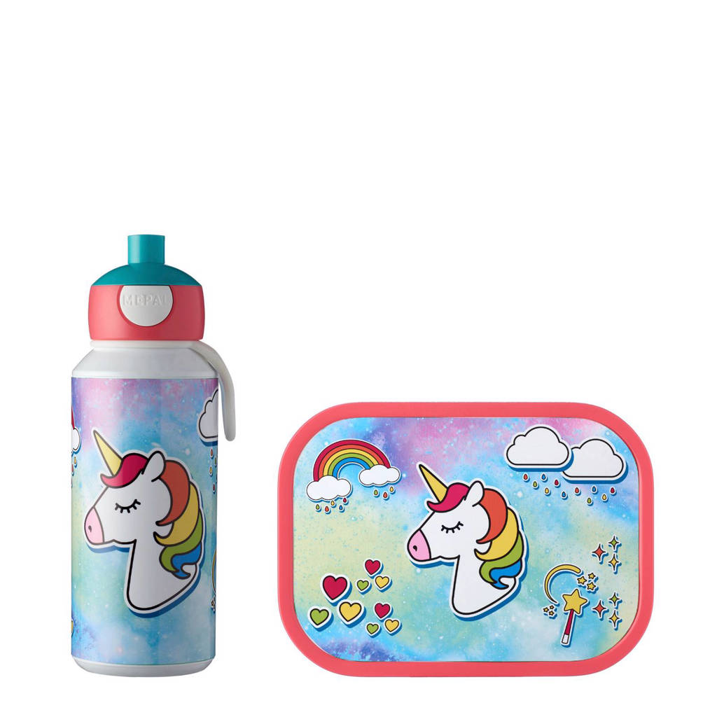 Top set!Campus lunchset (pop-up fles)