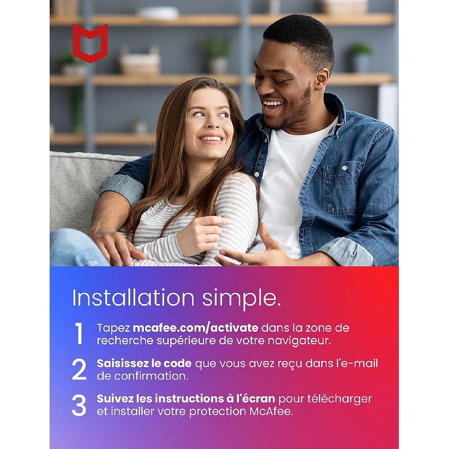 McAfee Internet Security - Licence 1 an - 1 poste - A télécharger