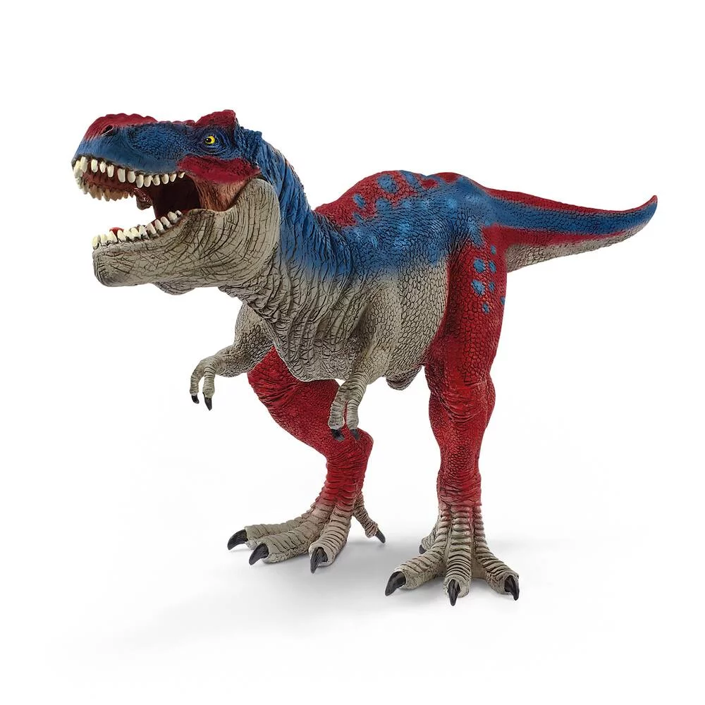 FIGURINE DINOSAURE T REX BLEU