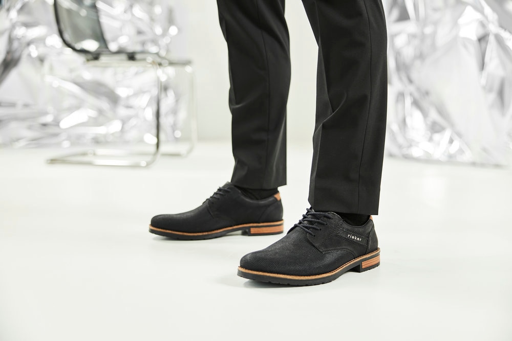 Rieker Schnürschuh  in Business-Look, Freizeitschuh, Halbschuh, Schnürschuh