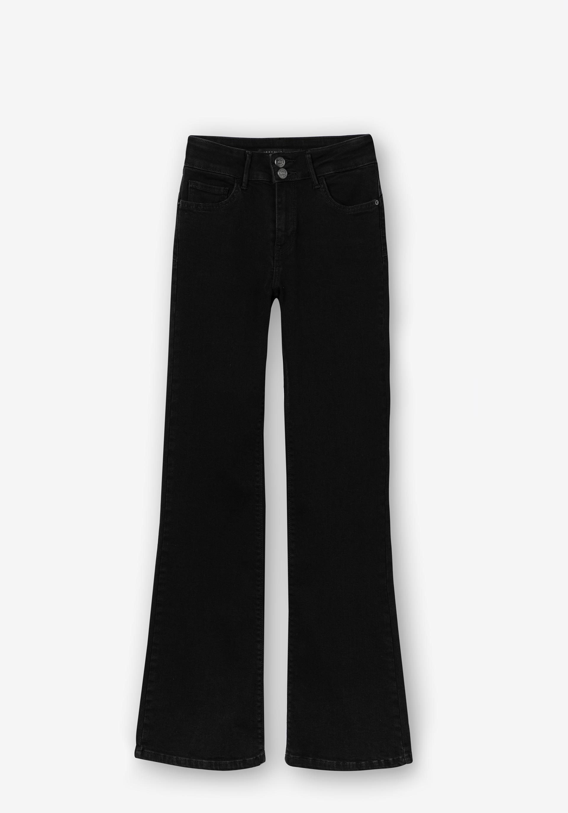Jeans Light Push-up Bootcut Cintura Média