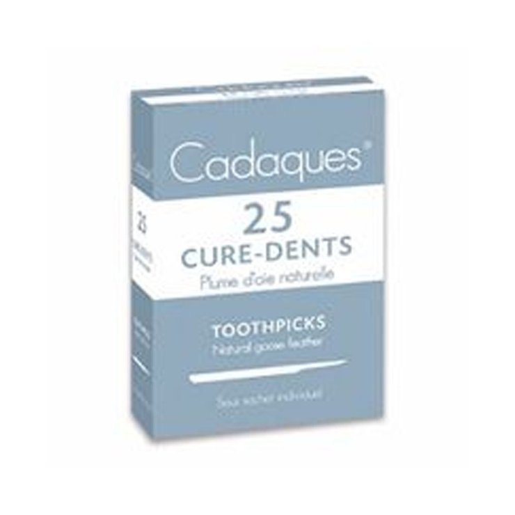 Cure Dents Plume D'oie Naturelle X25 Tradiphar