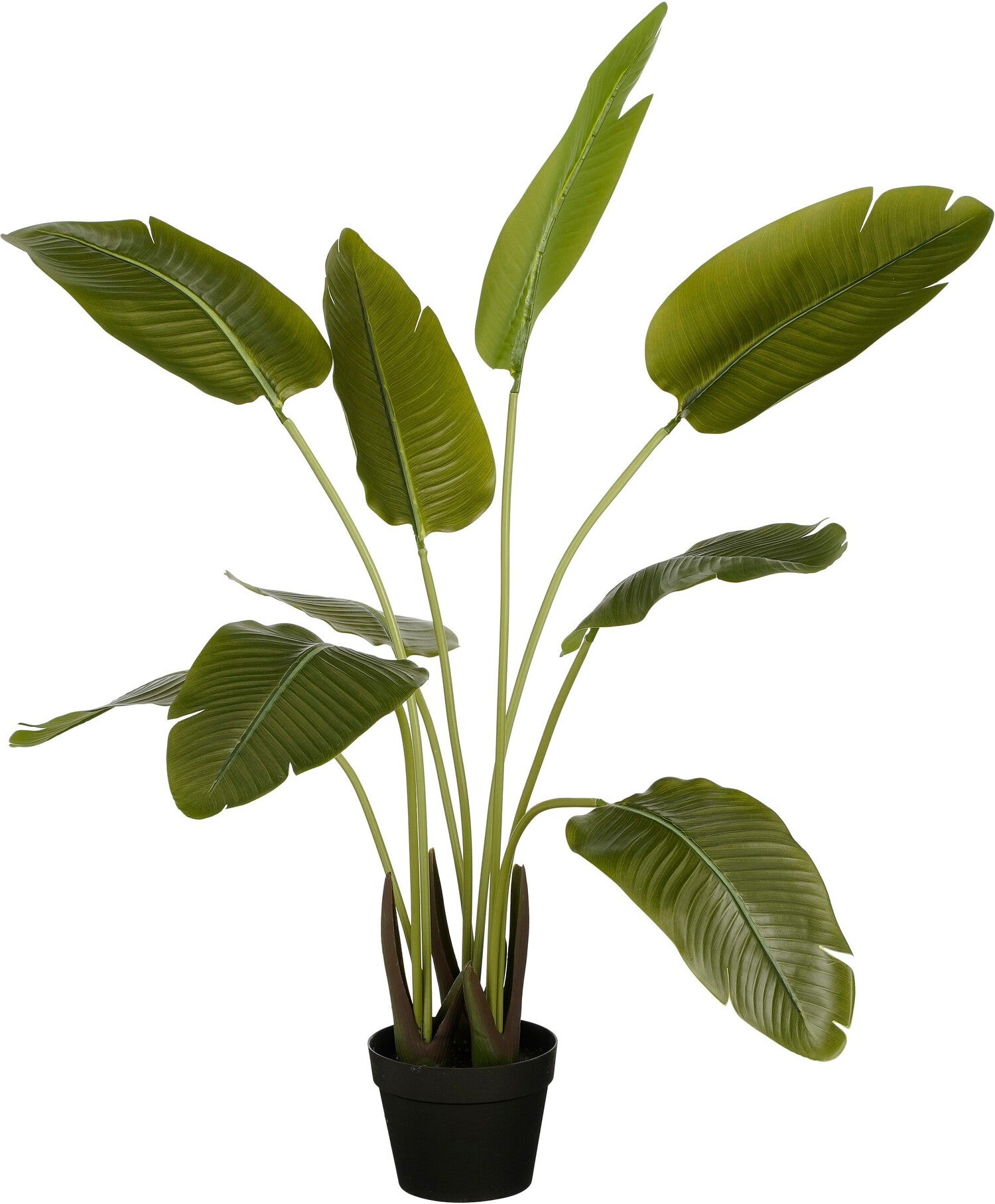 Mica Decorations kunstplant Strelitzia groen H 110 D 50 cm