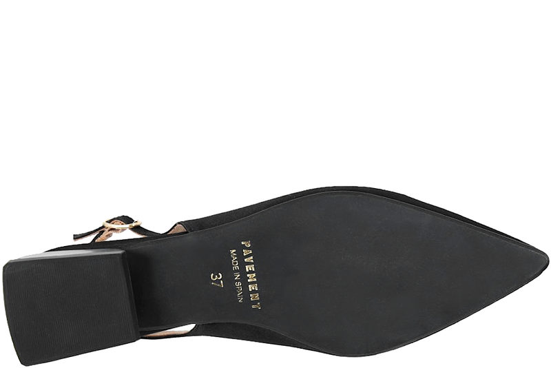 PAVEMENT KALA SLINGBACK I SORT TEKSTIL