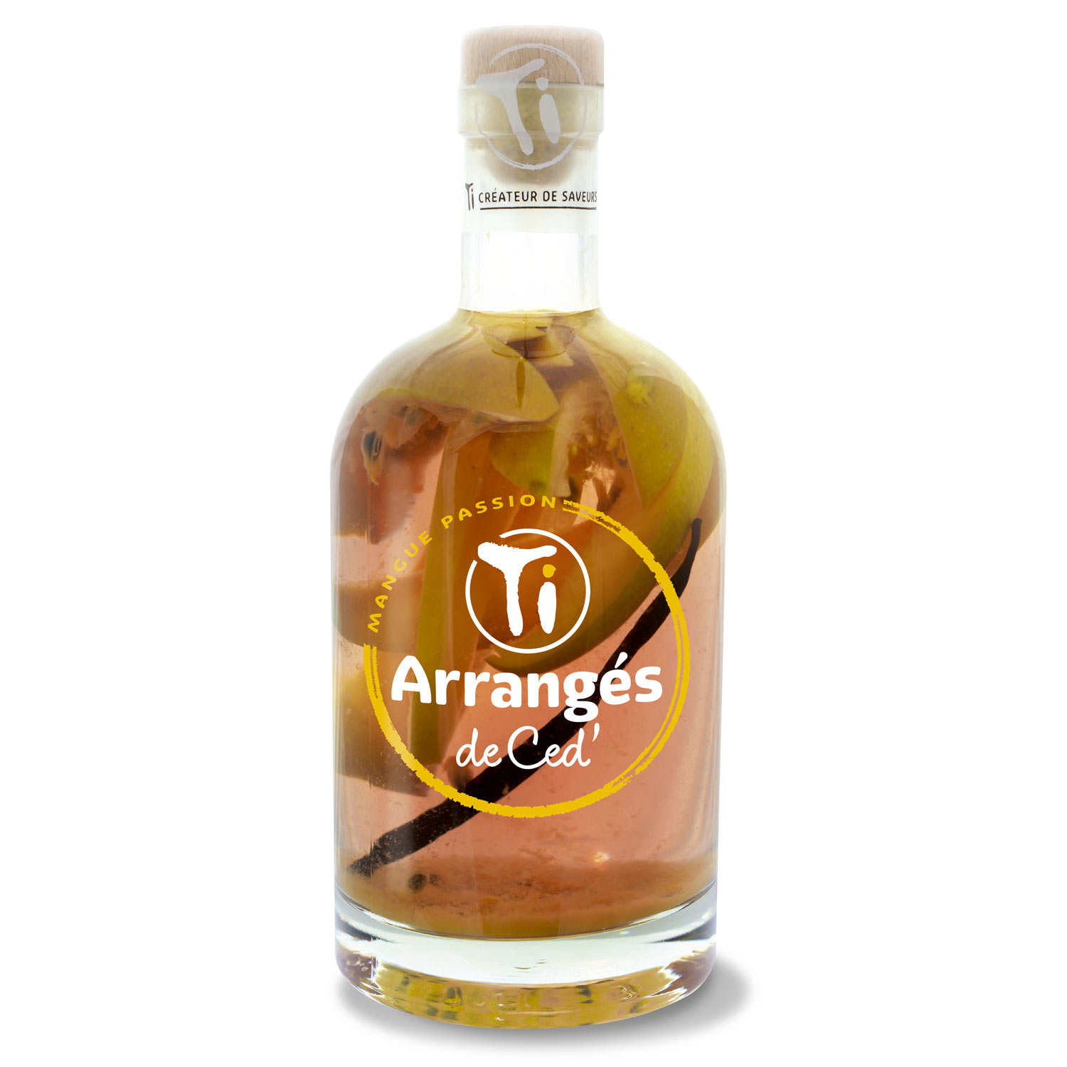 Punch au rhum arrangé mangue passion 32%