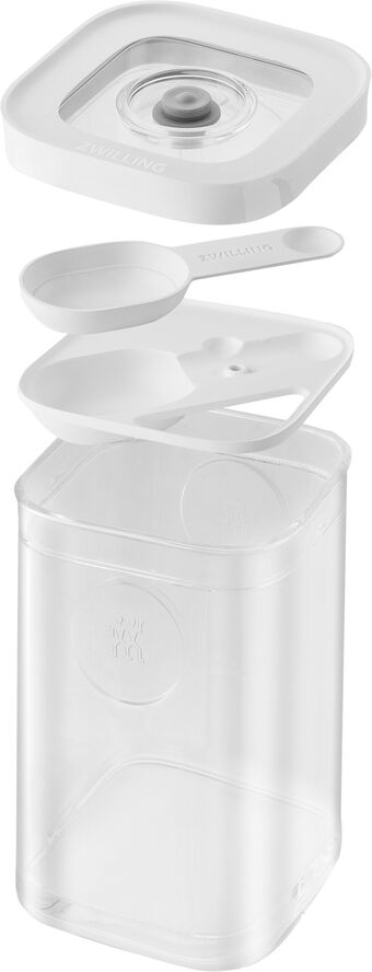 Zwilling Fresh & Save CUBE Sæt S6 gennemsigtig-hvid Transparent-hvid