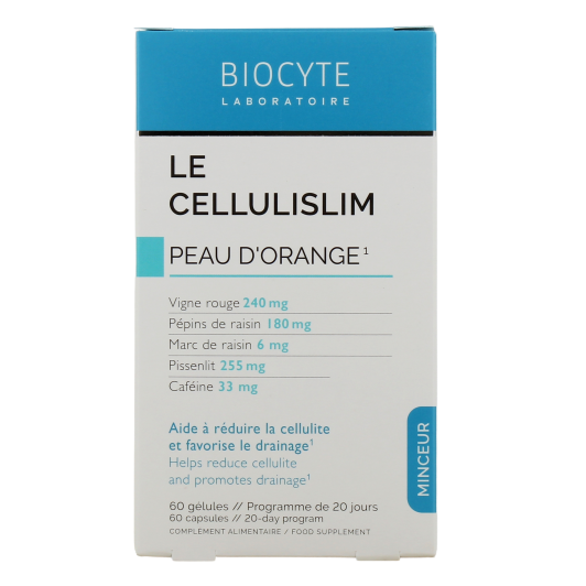 Biocyte Le Cellulislim Peau d'Orange complément alimentaire minceur