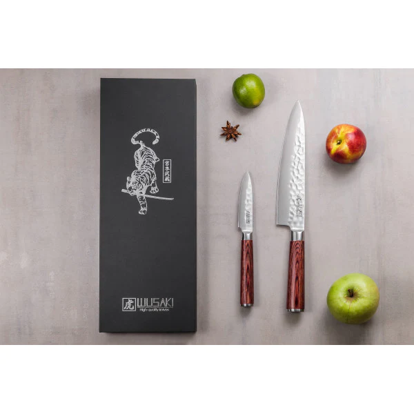 Coffret couteaux Chef + Office Wusaki Pakka X50 Wusaki