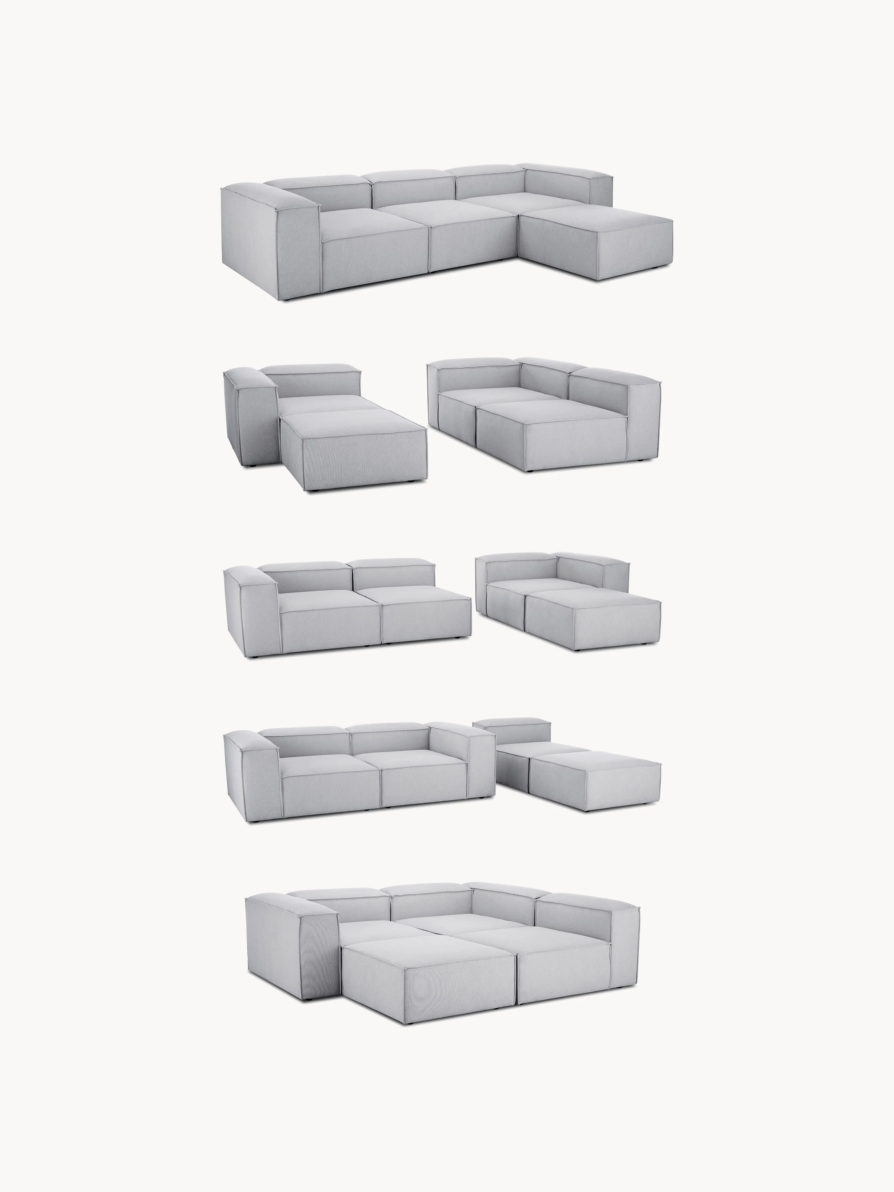 Modulaire hoekbank Lennon (4-zits)